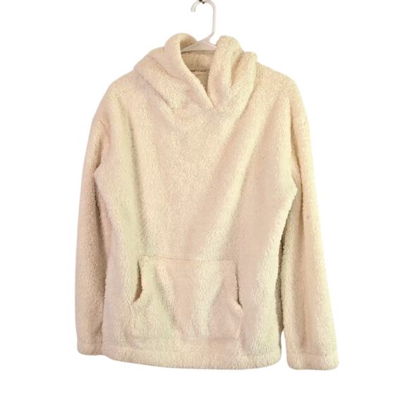 Sherpa Fleece Oversized Full-Zip Hoodie - Picture 2 of 6